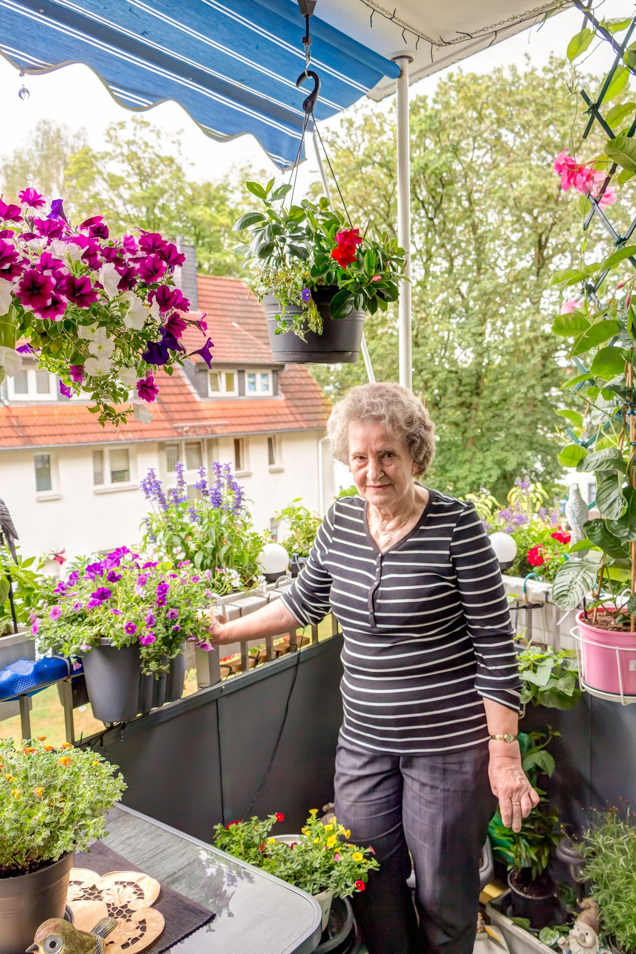 HWB-Balkonwettbewerb: Blütenpracht, Kräuter und Dekoration