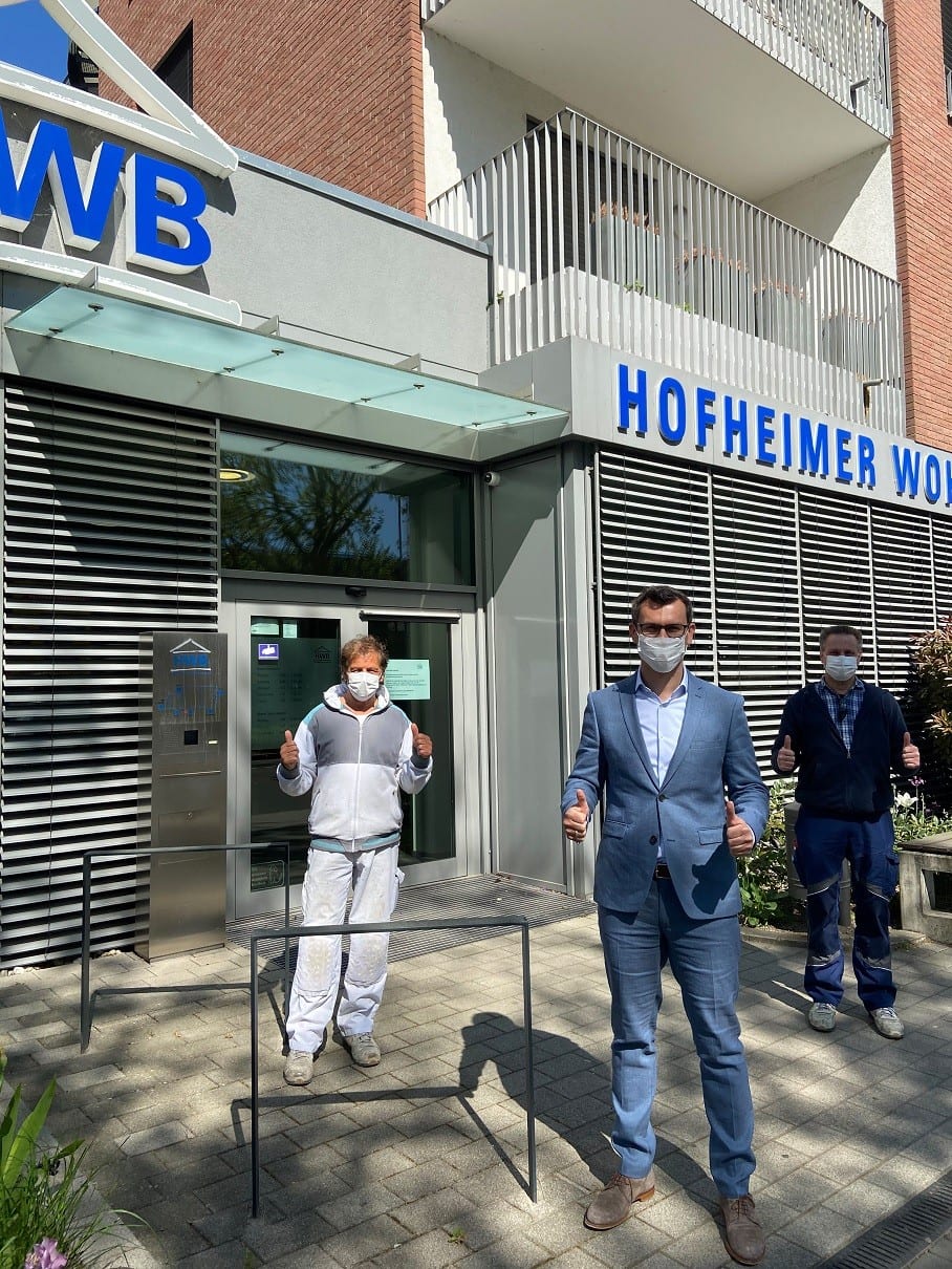 Mundschutz gehört bereits zum Alltag