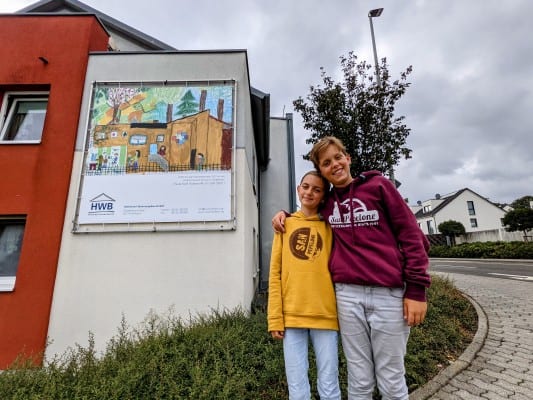 HWB-Malwettbewerb: Haus der Betreuung von Paula Kahl