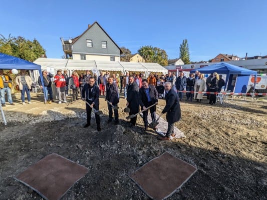 Stadtteiltreff Nord: Spatenstich für den Mittelpunkt im Quartier