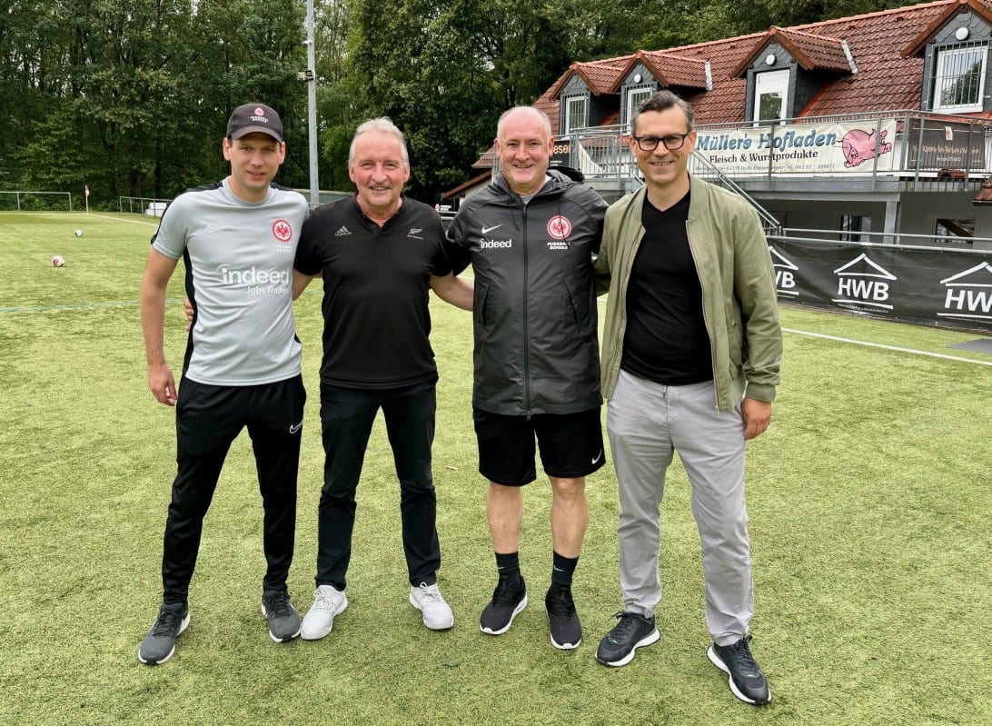 4. HWB-Fußballcamp: Eintracht Frankfurt Fußballschule brachte Spaß am Sport nach Diedenbergen
