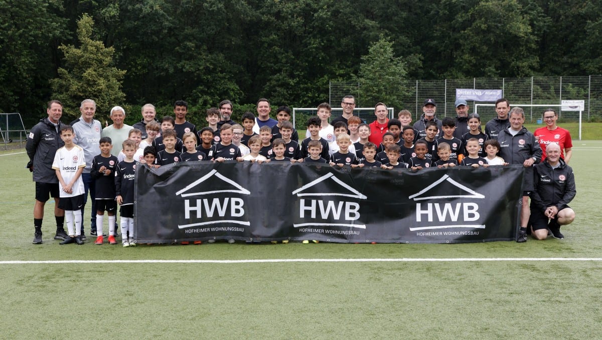 4. HWB-Fußballcamp: Eintracht Frankfurt Fußballschule brachte Spaß am Sport nach Diedenbergen