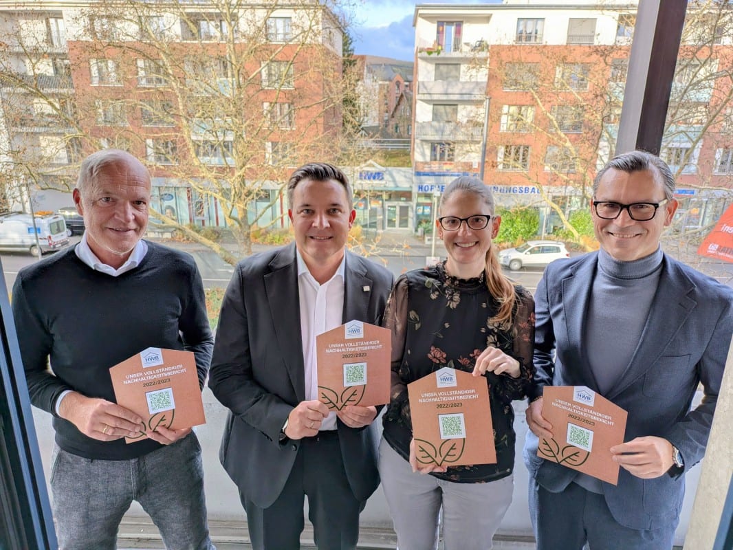 Nachhaltigkeitsbericht 2022/23: Die HWB auf gutem Weg