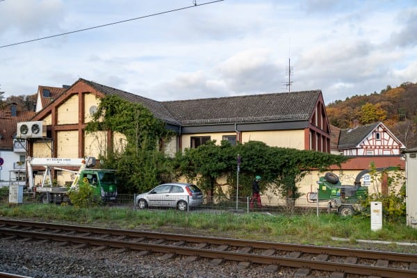 Nahkauf-Areal Lorsbach: Der Abbruch des Gebäudes steht an