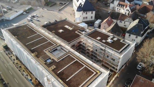 Neue Stadtbücherei: Geschäftiges Treiben bis Weihnachten