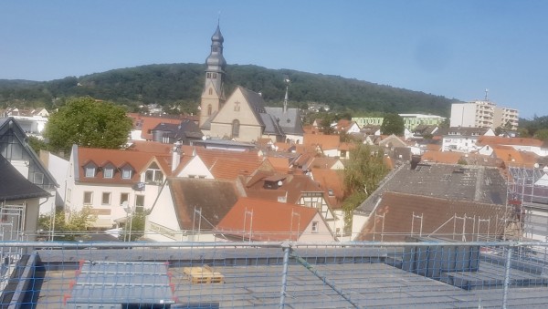 Neue Stadtbücherei: Dacharbeiten schreiten voran