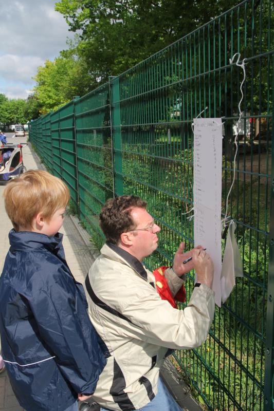 Wandverschönerung Frankfurter Straße 106 41