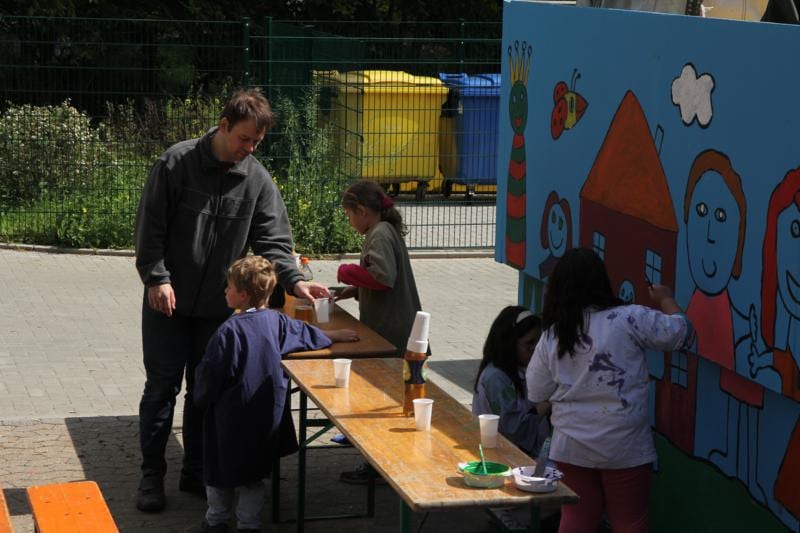 Wandverschönerung Frankfurter Straße 106 73